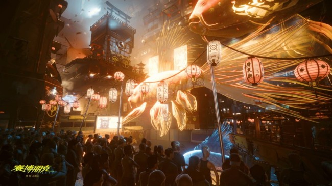 《赛博朋克2077》NS2版截图 画面细节很不错